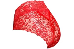 IPHREECO Sissy Pouch Panties for Men Lace Hipster Panty Underwear Briefs Lingerie Thongs G String