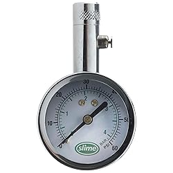 Slime 20049 Tire Pressure Gauge, Large Face Dial