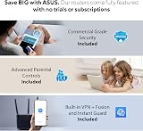 ASUS RT-BE96U BE19000 WiFi 7 Router Tri-Band 6GHz 10G Ports AiMesh view 7