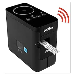 Brother P-Touch, PTP750W, Wireless Label Maker, NFC
