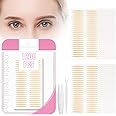 Yatinkim Eyelid Tape 1200 PCS Invisible Eye Tapes Breathable Double Eyelid Stickers Self-Adhesive Waterproof for Hooded Droop