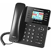 Grandstream GXP2135 IP Phone | 8 Lines, 4 SIP Accounts | 2.8-Inch Color Display | Dual-Port Gigabit Ethernet with Integrated 