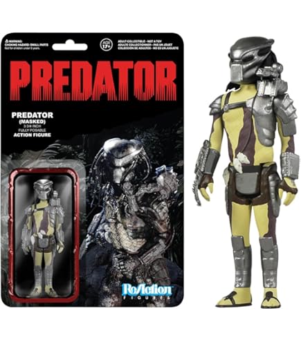 Amazon.com: Funko Reaction Figure: Predator Figure (Arcade Version