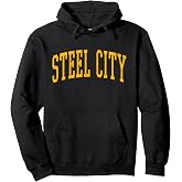 Steel City Vintage Pittsburgh Pullover Hoodie