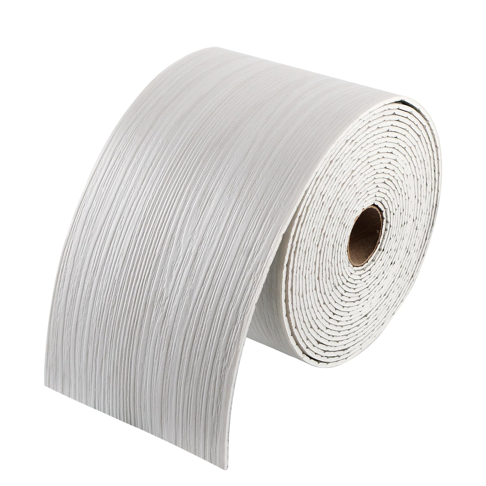 View 1 of *USED*
Qiveno Peel and Stick Baseboard Trim, 16.4 Ft x 3.9 in PVC Caulk and Trim Strips, Self-Adhesive Wall Base Boards Moulding Trim Molding(White Maple Wood)