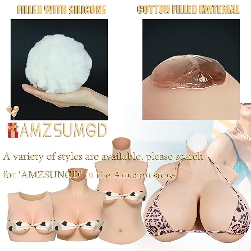 Prothèses Mammaires En Silicone X Cup - Pour Crossdressing, Nude, Marque Marypodro