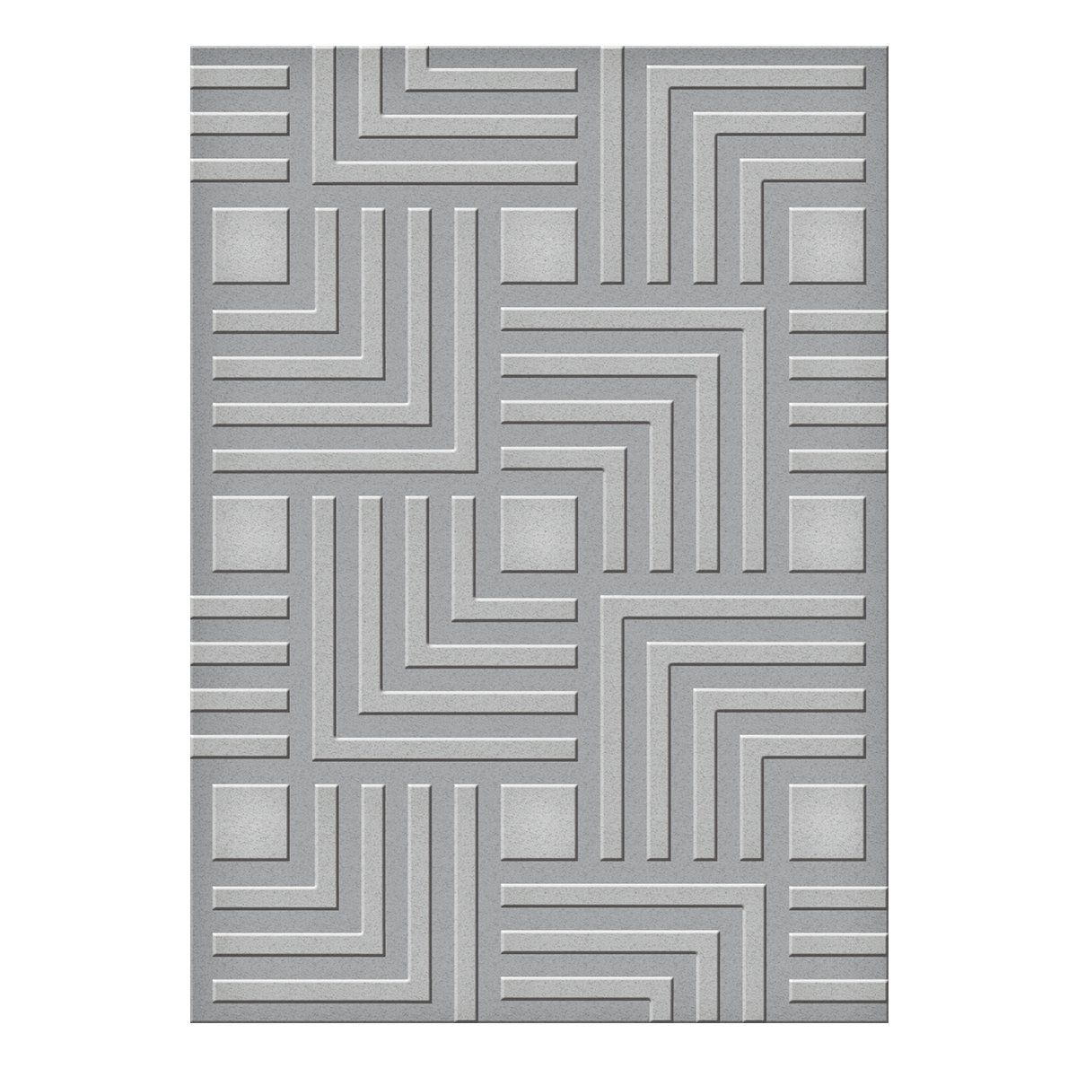 Spellbinders Texture Plate Diamond Opulence,Brown,22x14x0.2 cm