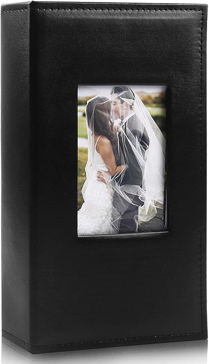 Amazon Co Jp アルバム 写真ファイル フォトアルバム Puカバー 手作り 大容量 300枚エコー写真 集合本 彼氏 彼女 プレゼント 誕生日 父の日 母の日 友達 子供成長 結婚 記念アルバム ギフト 写真収納本 黑い ホビー