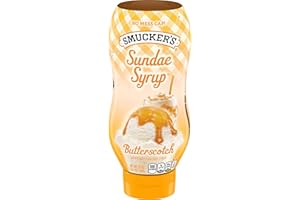 Smucker's Sundae Syrup Butterscotch Flavored Syrup, 20 Ounces (Pack of 12)