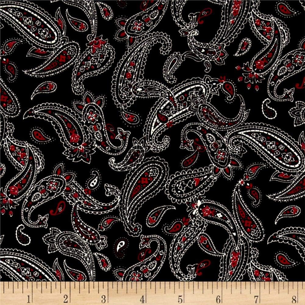 Robert Kaufman Kaufman Sevenberry Lawn Bandana Paisley