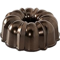 Nordic Ware Pro Cast Original Bundt Pan Bakeware, 12 Cup, Bronze