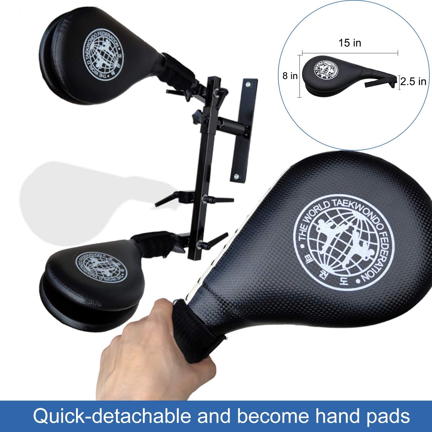 Kicking Pads Wall Mounted Taekwondo Kick Pads Targets for Kickboxing