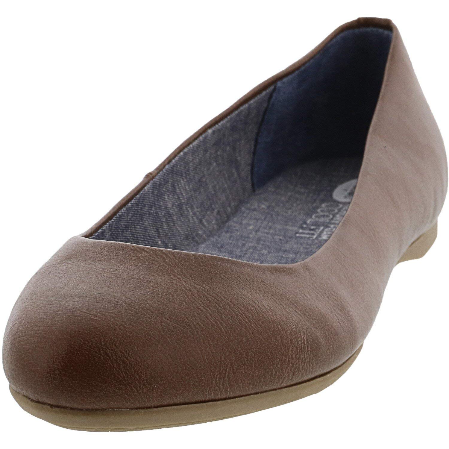 Dr. Scholl’s Shoes Women’s Giorgie Ballet Flat, Whiskey, 7 Wide US