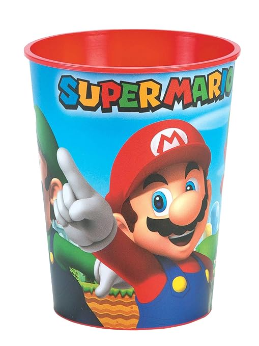 Amazon.com: Super Mario Brothers Toothbrush Bundle: 2 Items - Spinbrush Powered Toothbrush, Mario Character Rinse Cup: Beauty