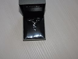 B.Catcher, Collana da donna in argento 925 con ciondolo a due cuori, lunghezza collana 45 cm, idea regalo