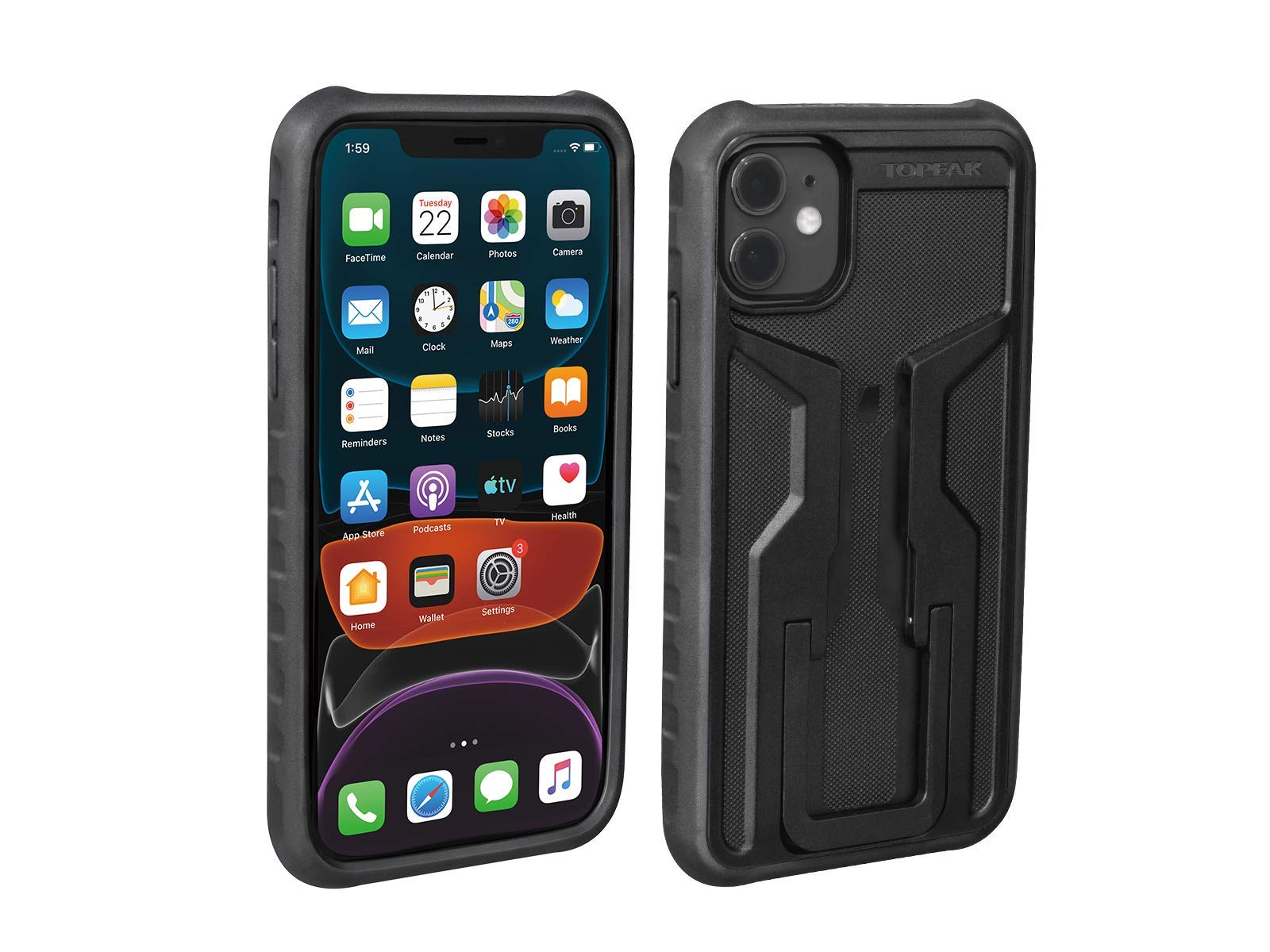 Topeak Ridecase iPhone 11 Case, Black