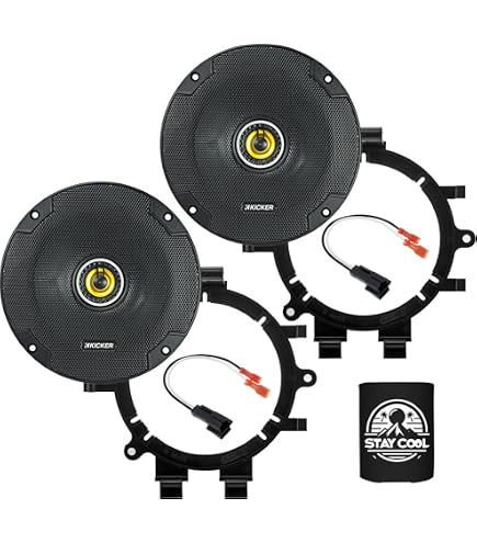 thumbnail image 2 of Aazon.co: KICKER Speakers 6.75 Inch For Chevrolet Caaro 1993-2002... 2 of 12
