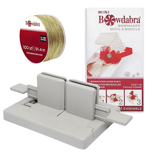Morex x Bowdabra Combo, Mini Bow Maker, and 100 yd Gold Wire