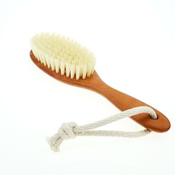 Kinder Haarbürste weiche Naturborsten, Birnbaumholz, Kinderbürste
