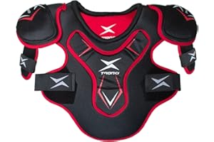 TronX Force Adult Senior Junior Teen Ice Hockey Shoulder Pads (Senior X-Large)