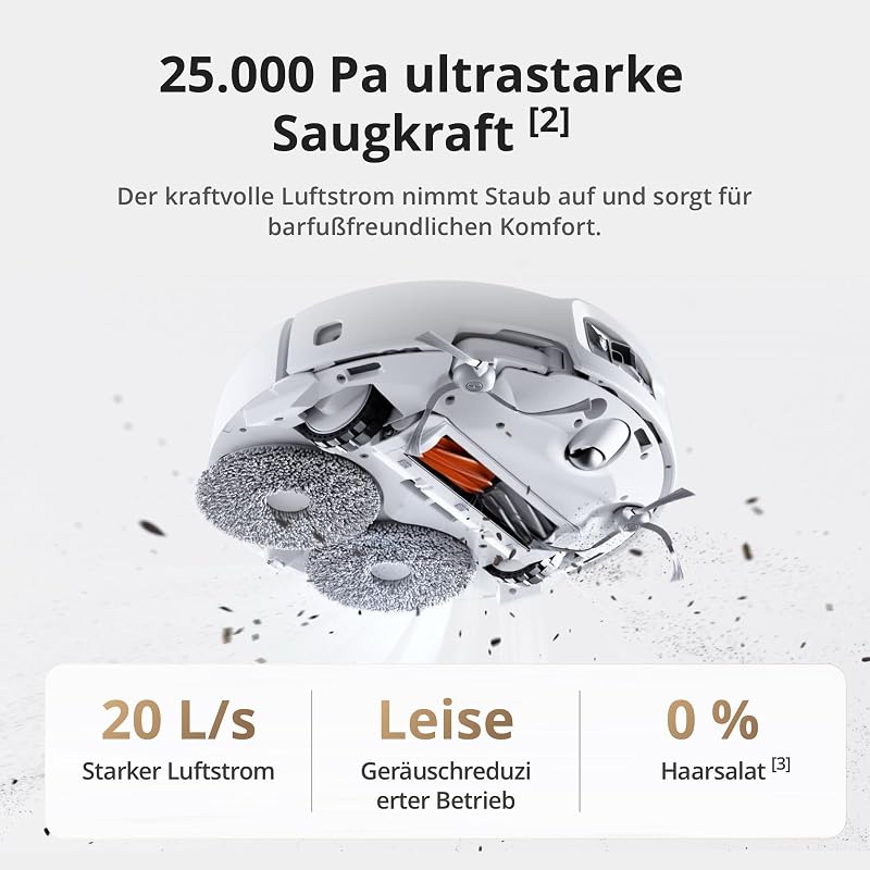 ROMO A Saugroboter mit Wischpads