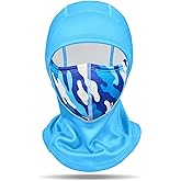 Trodalo Kids Winter Balaclava Breathable Ski Mask for Girls Boys Fleece Face Mask Warmer Face Cover Neck Gaiters for Outdoor
