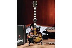 Axe Heaven Licensed Elvis Presley '68 Special Hollow Body Mini Guitar Replica (EP-361) Gold