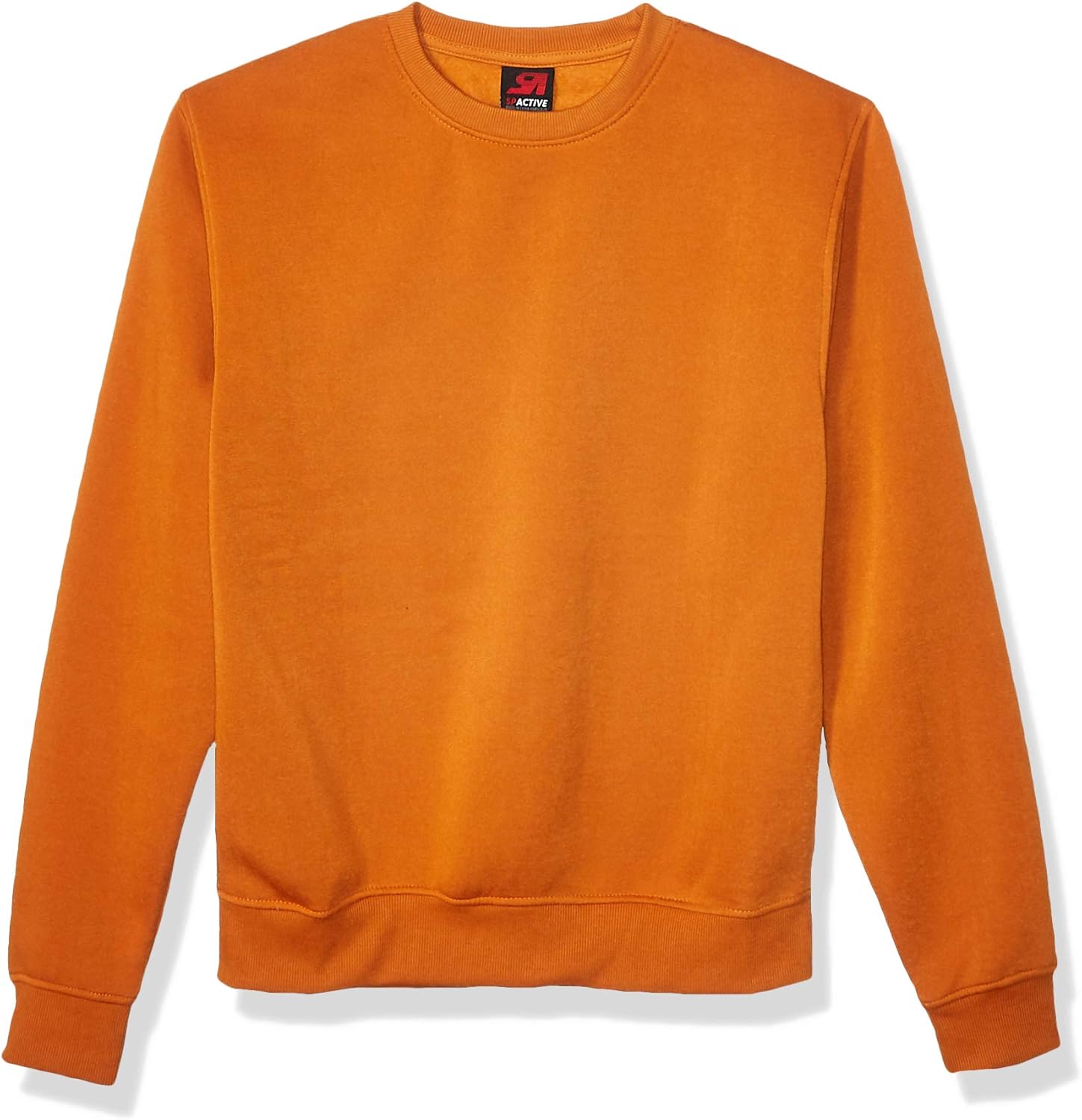 Southpole Men's Active Basic Crew Neck Fleece Pullover Sweatshirt: Clothing