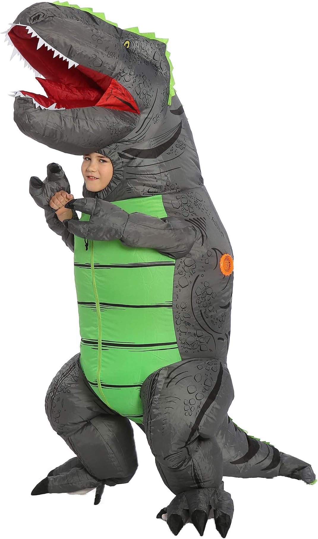 JYZCOSInflatable Dinosaur Costume Kid Size