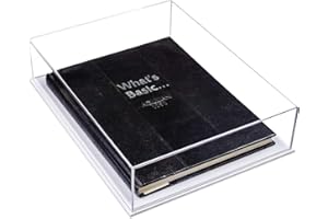 Better Display Cases Clear Acrylic Book Display Case