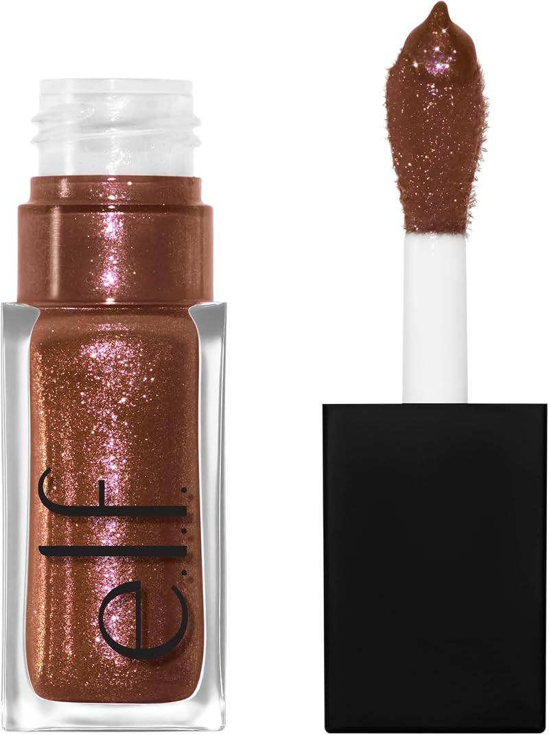 e.l.f. Glow Reviver Lip Oil Glimmer Nourishing High-Shine Mint Scent