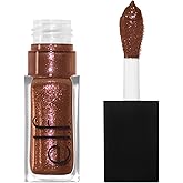 e.l.f. Glow Reviver Lip Oil Glimmer, Chocoluxe | High-Shine Tinted Lip Oil, Hydrating, Infused with Jojoba & Nourishing Oils,