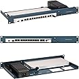 Cisco Meraki Firewall Appliance Rack Mount - 1U Server Rack Shelf with Easy Access Front Network Connections, Properly Vented