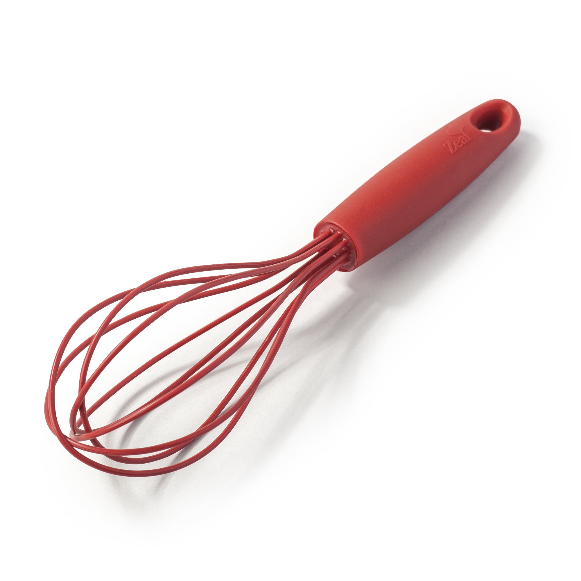 Zeal Silicone Non-Stick Balloon Whisk (25cm) -Red