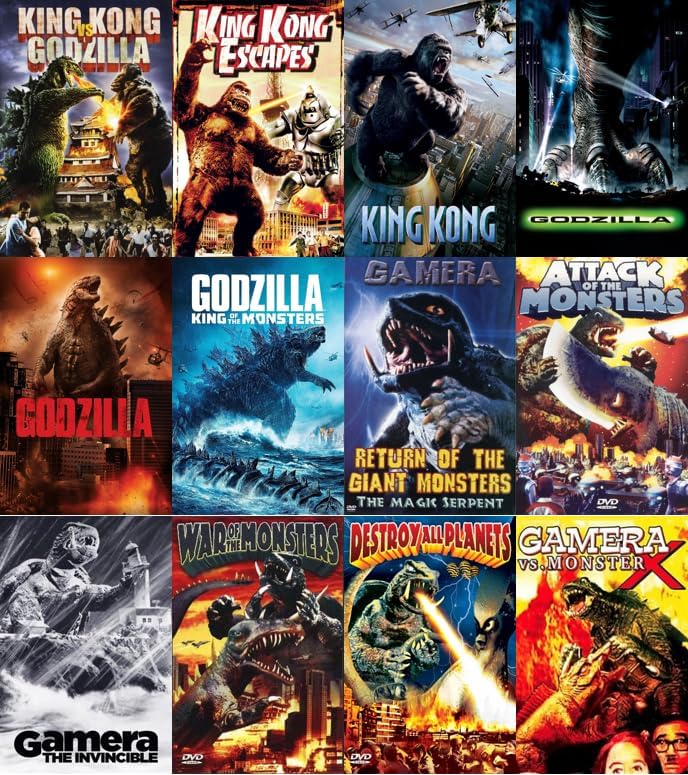 Amazon.com: Godzilla5:Pack (Godzilla, Godzilla, vs.Mechagodz , vs