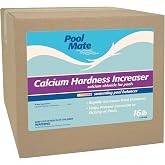 Pool Mate 16-Pounds Premium Calcium Hardness Increaser for Pools | Calcium Up, 100% Calcium Chloride, 8 ounces raises calcium hardness level 10 ppm per 5,000 gallons of water
