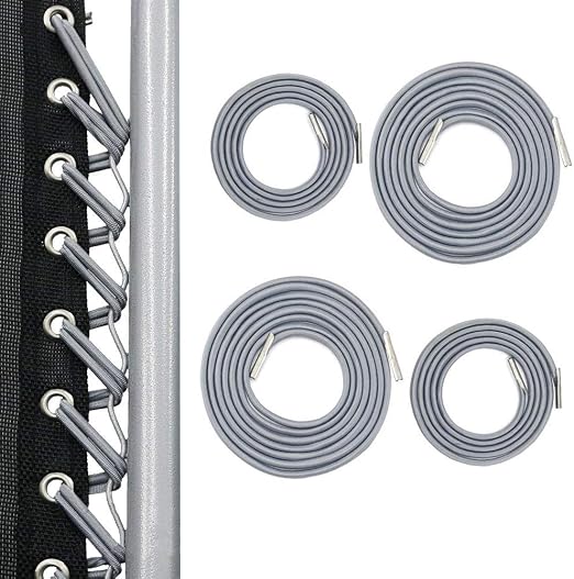Corde De Rechange Pour Chaise Zéro Gravité - Lot De 4 Élastiques Universels (2x2.2m + 2x1.4m), Nylon/Latex