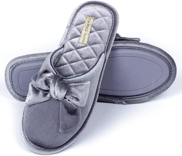 womens velvet house slippers