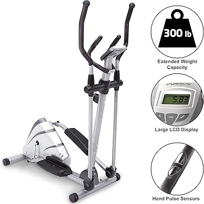 Exerpeutic 1000xl Exerpeutic Compact Elliptical Cardio Machine