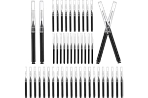 100 Pcs Micro Eyebrow Brush with Cap, Brow Lamination Brush Eyelash Brush Removing Lash Filler, Eyebrow Spoolie Lash Comb Lif