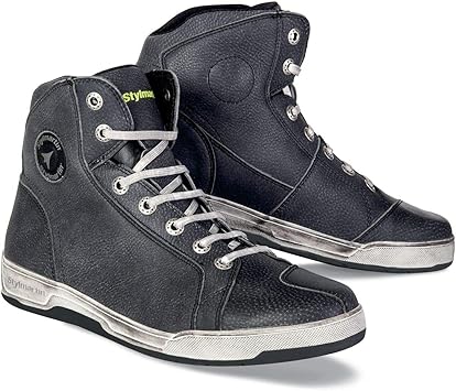 EU-40 US-7.5 Stylmartin Adult Atom Urban Line Sneakers Black Size