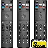 3 Pack Remote Replacement for All VIZIO Smart TV Remote, Compatible for VIZIO Remote Control Replacement