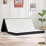 Sweetcrispy Tri-Fold Memory Foam Mattress - 3 inch