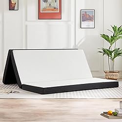 Sweetcrispy Tri-Fold Memory Foam Mattress - 3 inch