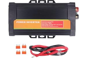 Saluaqui 10000 Watt Inverter 8000 Watt Inverter Dc12V to Ac110V 8000W Car Modified Sine Converter for Efficiently Powering Ho