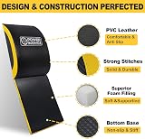 POWER GUIDANCE Ab Exercise Mat Sit Up Pad Core Trainer Black view 3