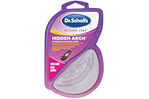 Dr. Scholl's® Love Your FLATS & SANDALS Arch Cushions, All-day Comfort for Loafers, Sandals, & Flats, Prevent Discomfort, Low