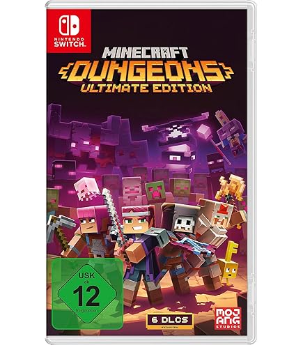 Amazon.com: Minecraft Dungeons: Hero Edition - Nintendo Switch