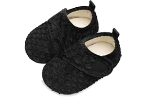 Lisdwde Kids Winter Indoor Household Shoes Toddler Boys Girls House Slippers Warm Socks for Kids