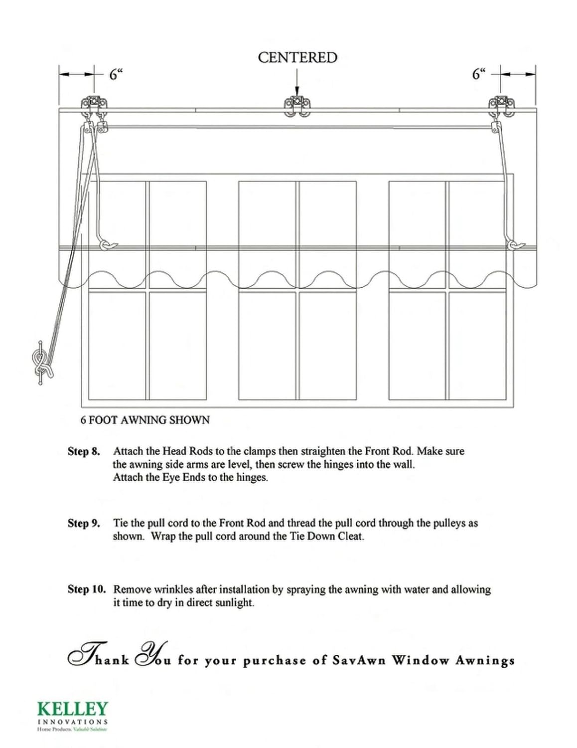 Amazoncom Savawn 6 Classic Beige Brown Retractable Aluminum